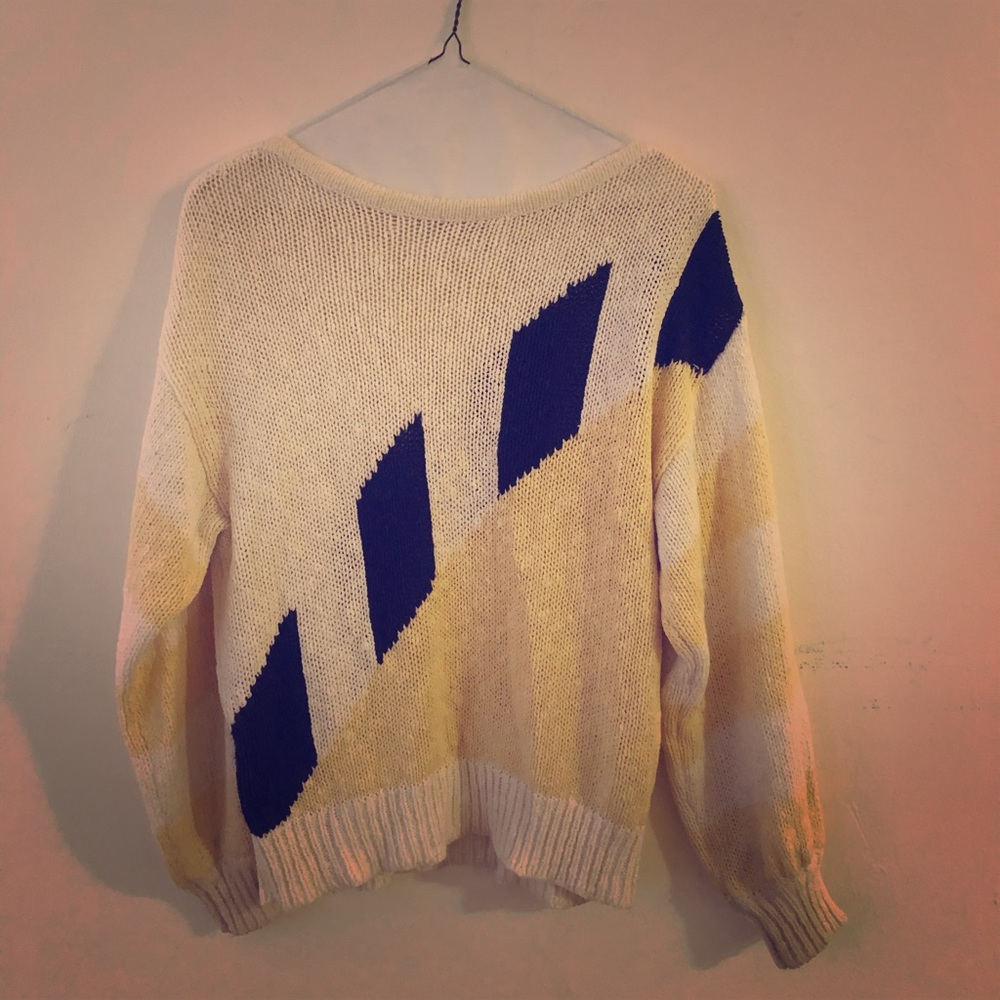 Vintage knit sweater (all proceeds to Sierra Club)